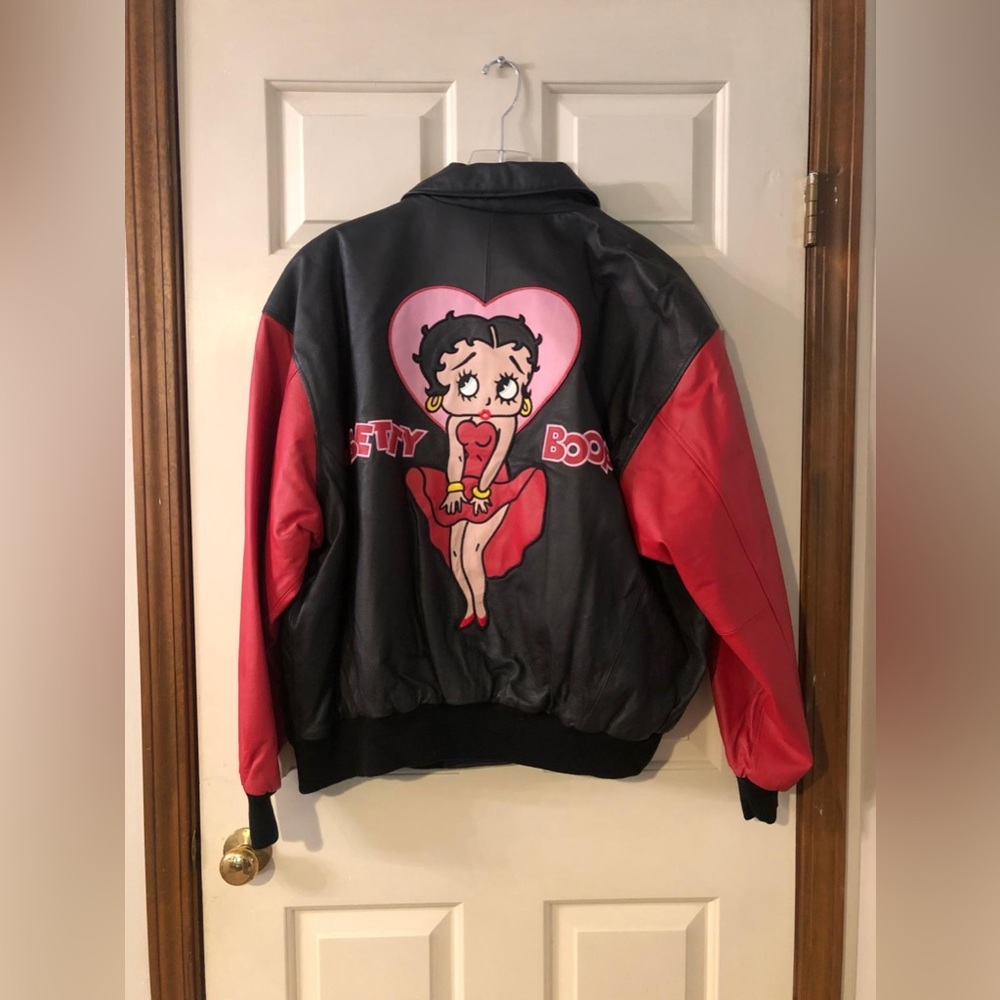 Betty Boop Black and Red Authentic Apparel
